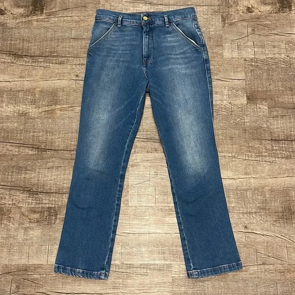 FRAME - Le Slender Straight Leg Jeans Thistle Wash LSLTR969 Women's Size 29 - Picture 3 of 12
